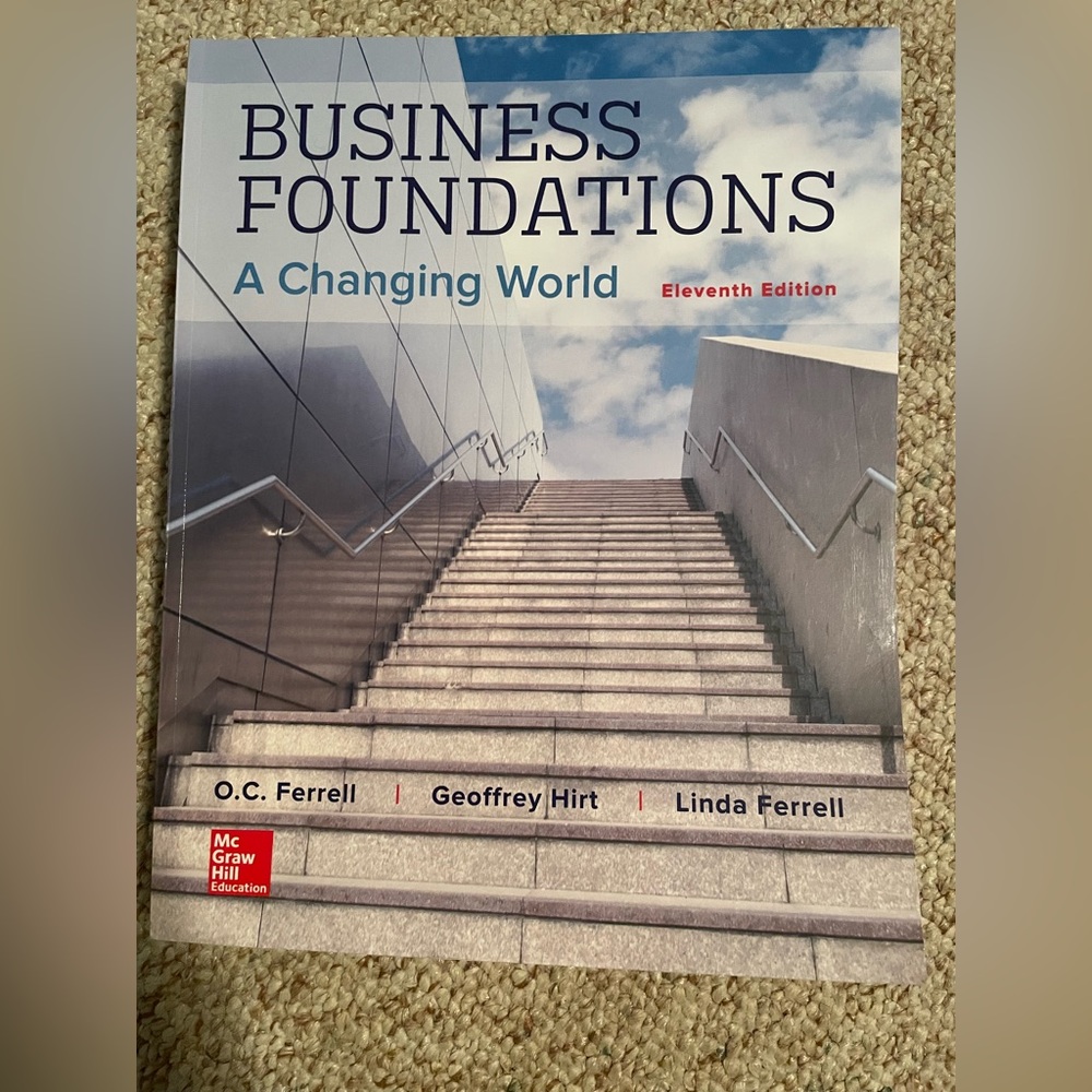 Business foundations 11th edition textbook